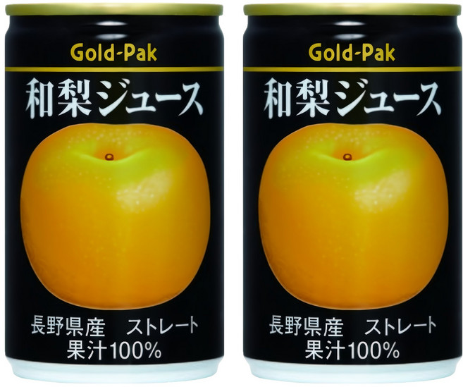 Gold-Pak 和梨原汁, 2個, 160ml