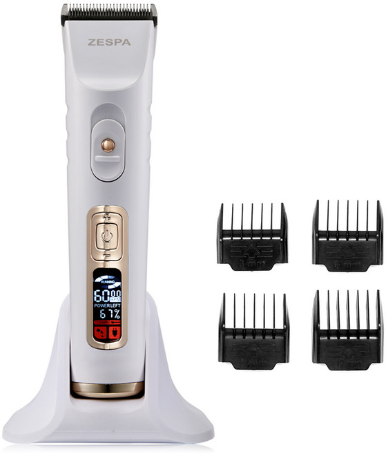 제스파 라피네 전문가용 이발기, ZP3962, 화이트앤골드