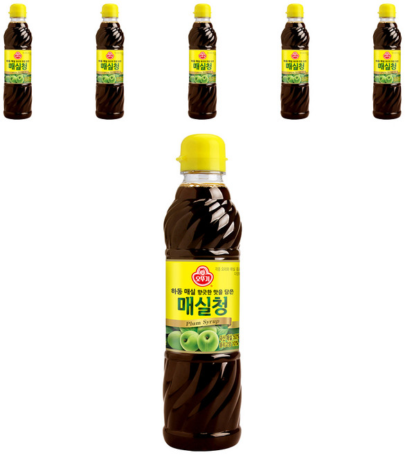 오뚜기 매실청, 1.19kg, 6개