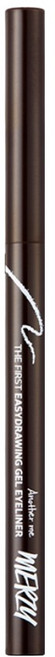 MERZY The First 超好畫眼線膠筆 極細筆尖 輕鬆勾勒精準線條 防水防汗 持久不暈染, EG2 Chestnut, 1支