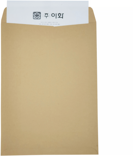 이화 양면각대봉투 서류봉투, 100매