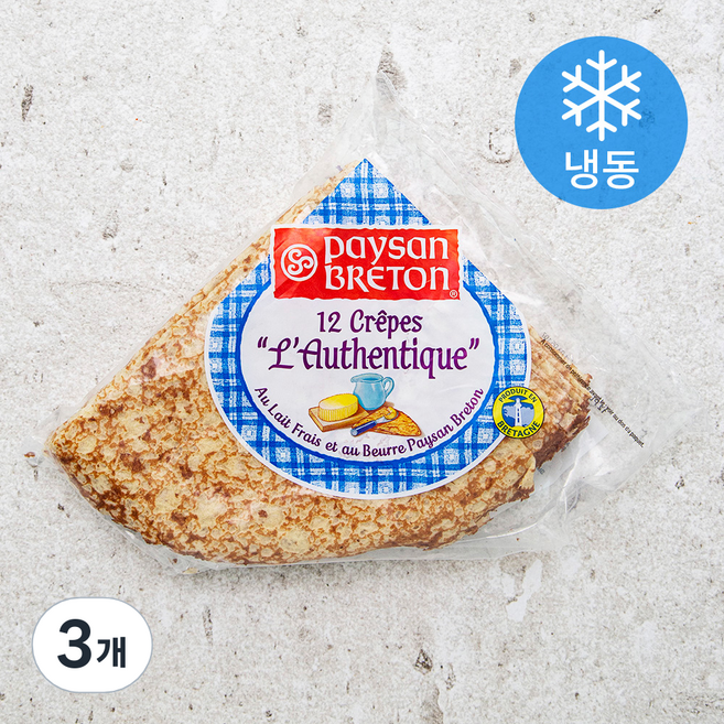 페이장브르통 오리지널 크레페 (냉동), 370g, 1개입, 3개