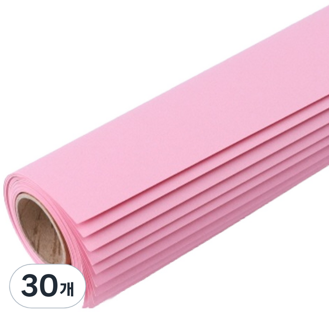동성지공사 고급색지, 분홍색, 30개