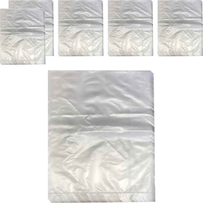PP塑膠袋 1lb, 30 x 20cm(8 x 12吋) + 厚度0.035mm, 6包, 1包