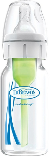 닥터브라운 옵션스플러스 내로우넥 PP 젖병, 혼합 색상, 120ml, 1개