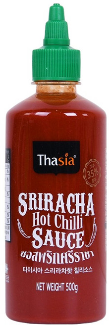 타이시아 스리라차 핫 칠리소스, 500g, 1개