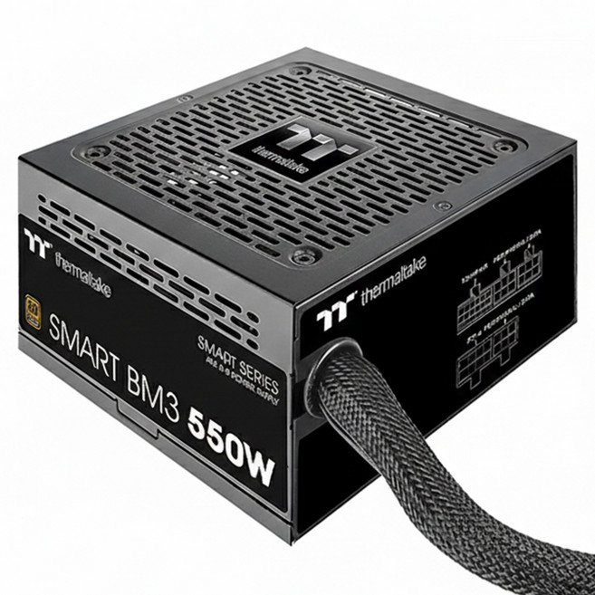 thermaltake 曜越 Smart BM3 550W 銅牌 半模 電源供應器 ATX3.0, PCIE 5.0