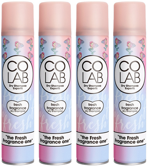 코랩 드라이샴푸 프레쉬, 4개, 200ml