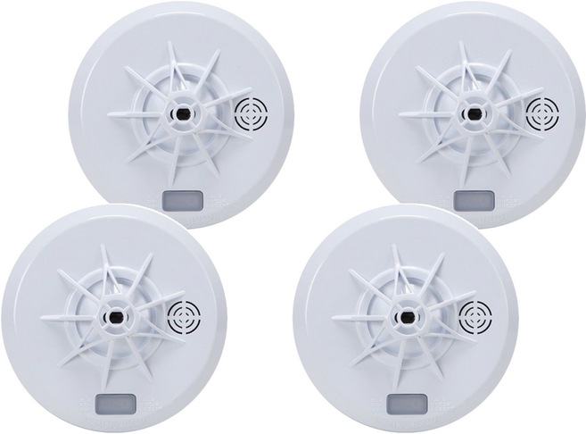 리더스테크 단독 경보형 감지기 정온식, 4개