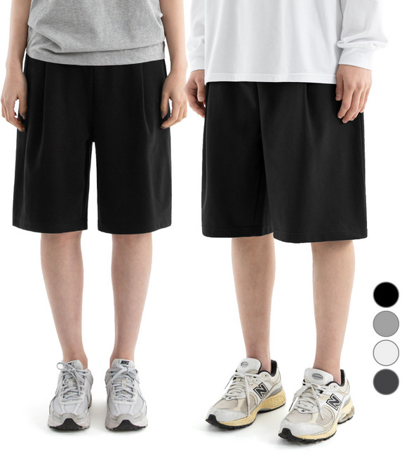 네이븐 남녀공용 원턱 반바지 NA2OHP