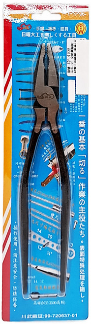 川武 尖尾鋼絲鉗 CF-4109, 1入
