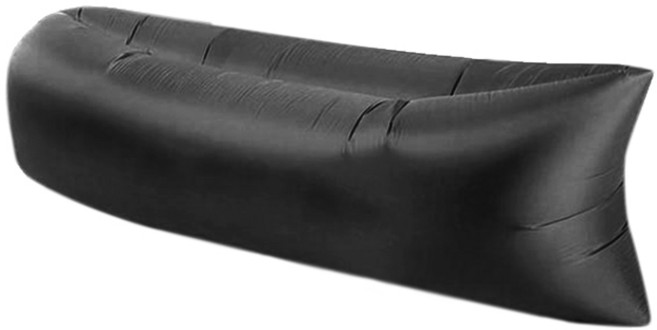 히든템 캠핑 베드 에어매트, 블랙