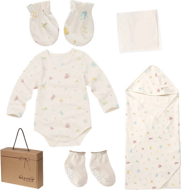 위드오가닉 출산선물 6종 세트