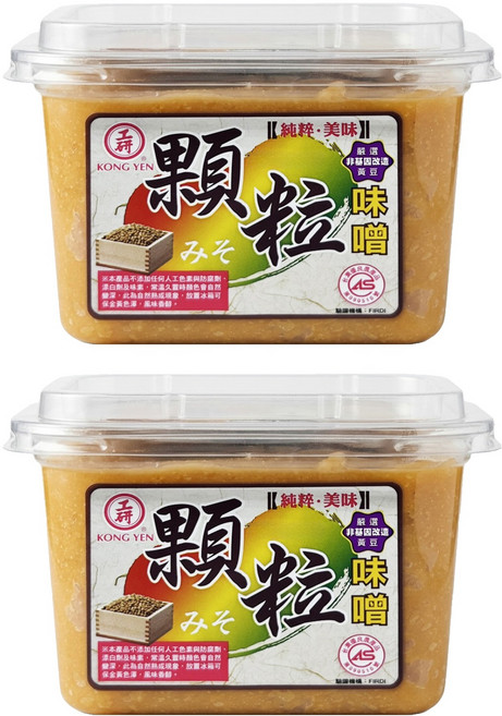 KONG YEN 工研 顆粒味噌, 500g, 2盒