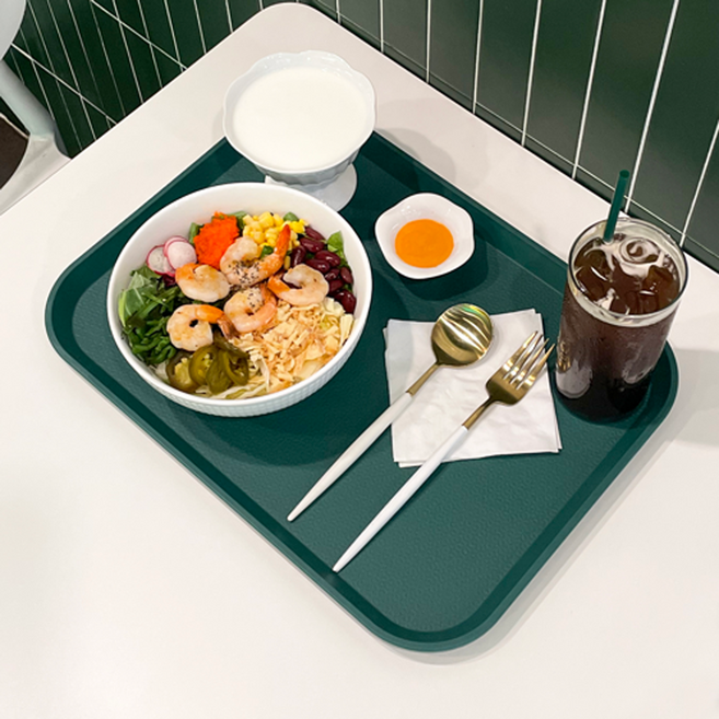 리빙메이트 국산 컬러 트레이, 셔우드 그린, 1개