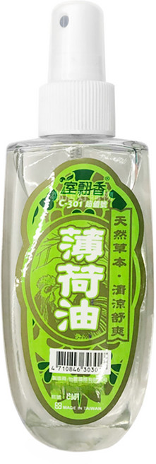 玻璃薄荷油100ml, 1入