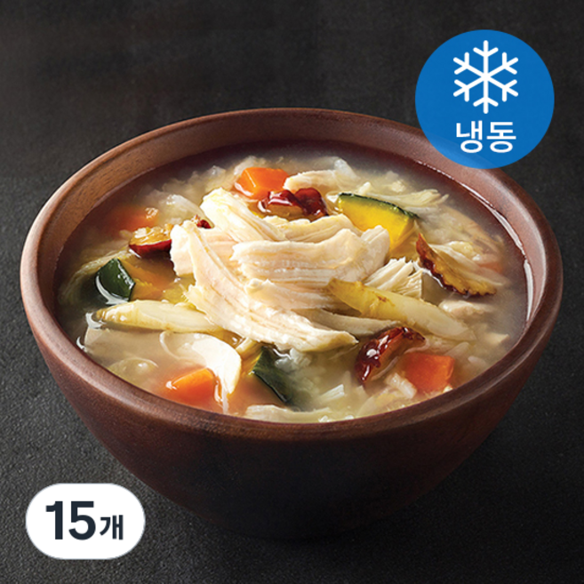 하림펫푸드 강아지 더 리얼 레시피 삼계탕 생식사료, 닭, 200g, 15개