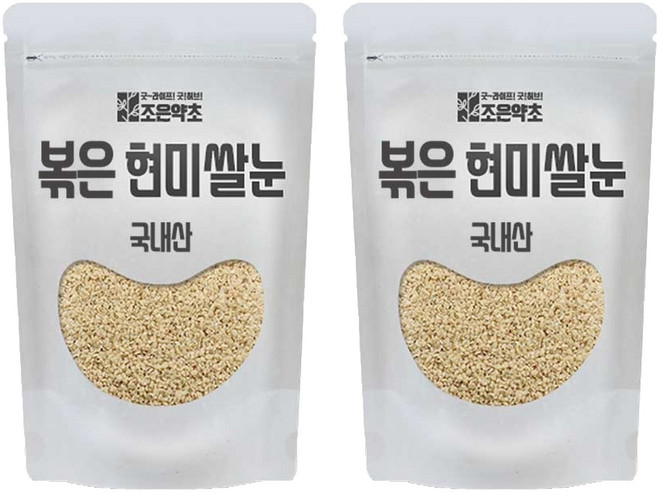 조은약초 볶은 현미쌀눈, 2개