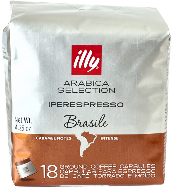 illy 意利 阿拉比卡精選 巴西18 膠囊咖啡, 6.7g, 18入, 1個