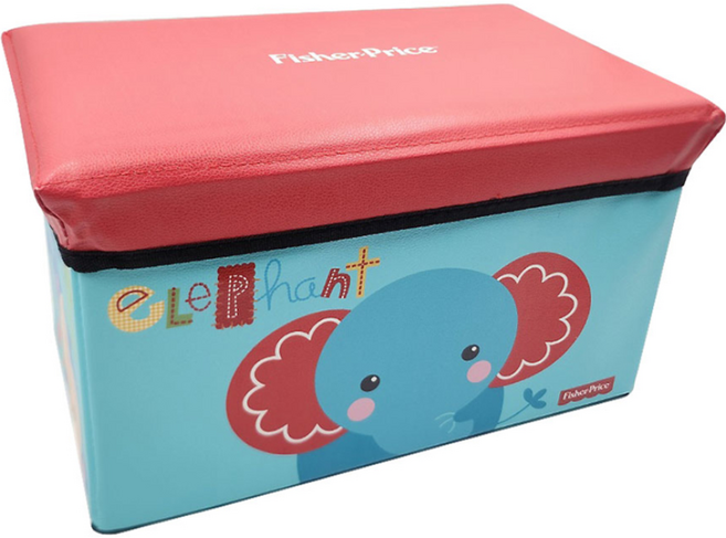 피셔프라이스 장난감 정리함, 레드, 1개