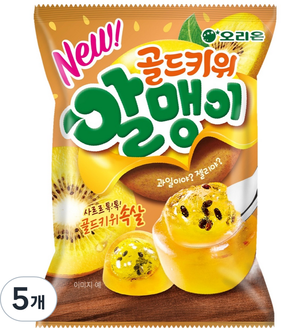 오리온 골드키위 알맹이, 81g, 5개