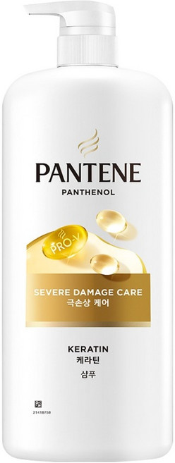 팬틴 극손상케어 샴푸 과일, 1.2L, 1개