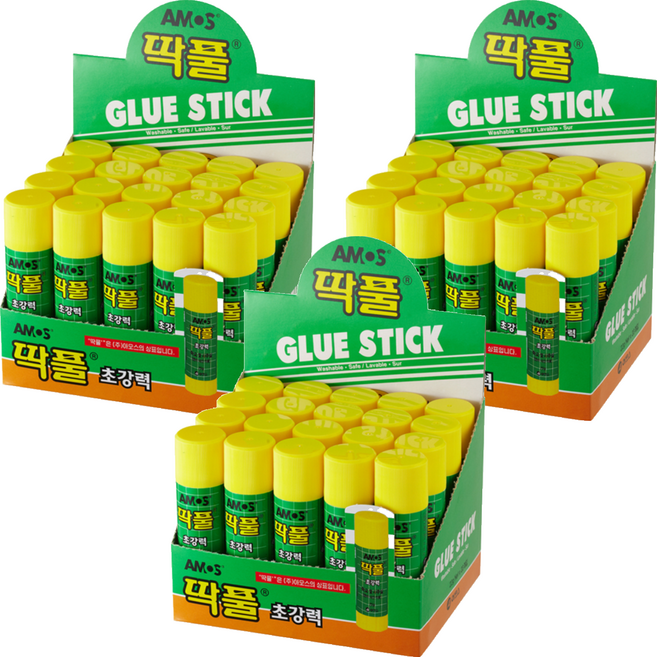 아모스 딱풀, 22g, 60개