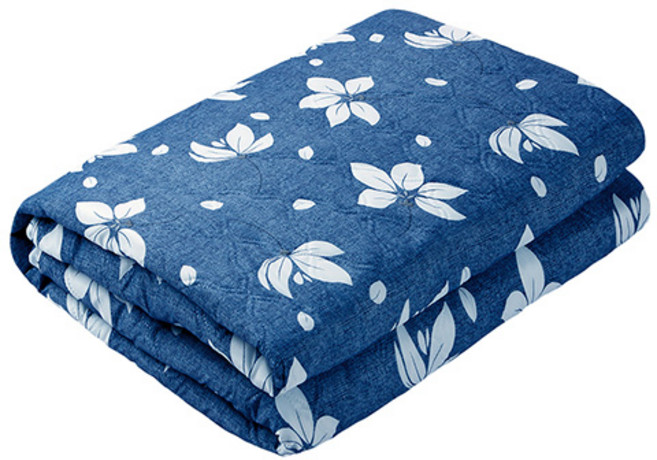 곰표한일 워셔블 절전형 전기요 GP-500, 플로라블루, 대형(135 x 180 cm)