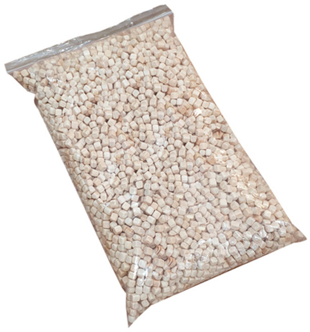 優質扁柏木粒沙 12~13mm 5kg, 混色