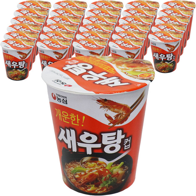 [OUTLET]새우탕컵 67g 30개입, 60개