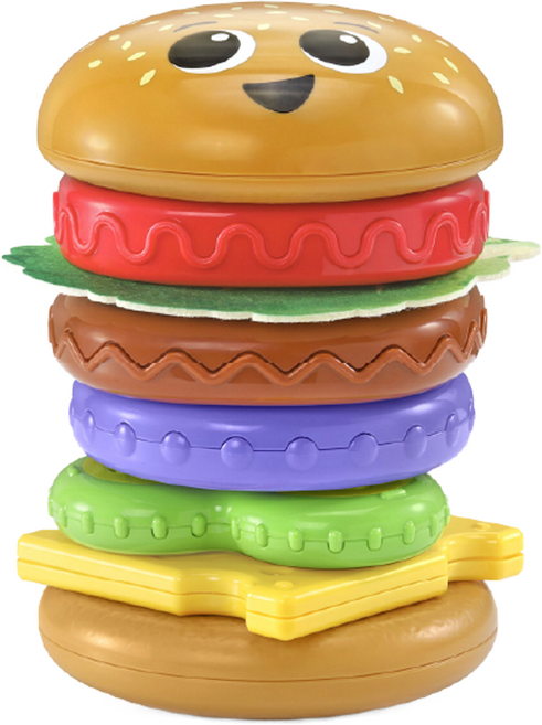 LeapFrog 跳跳蛙 四合一學習漢堡 18 x 12cm 12個月以上, 1個, 多色