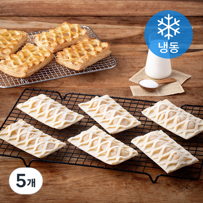 삼양사 서브큐 애플파이 (냉동), 75g, 5개, 10개입