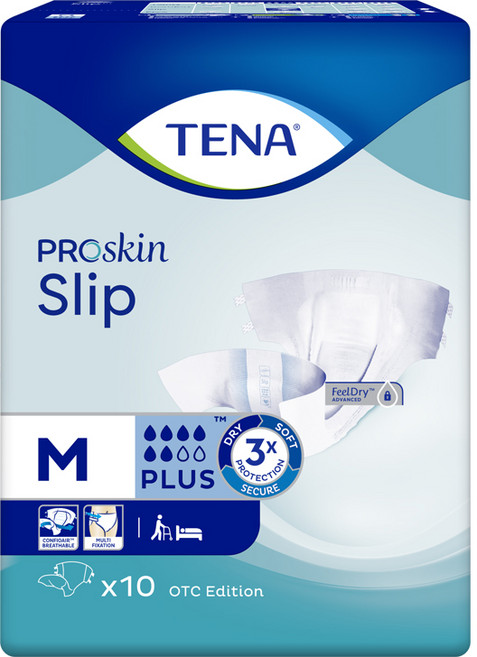테나 플러스 남녀공용 성인기저귀, 대형, 10개입, 1개