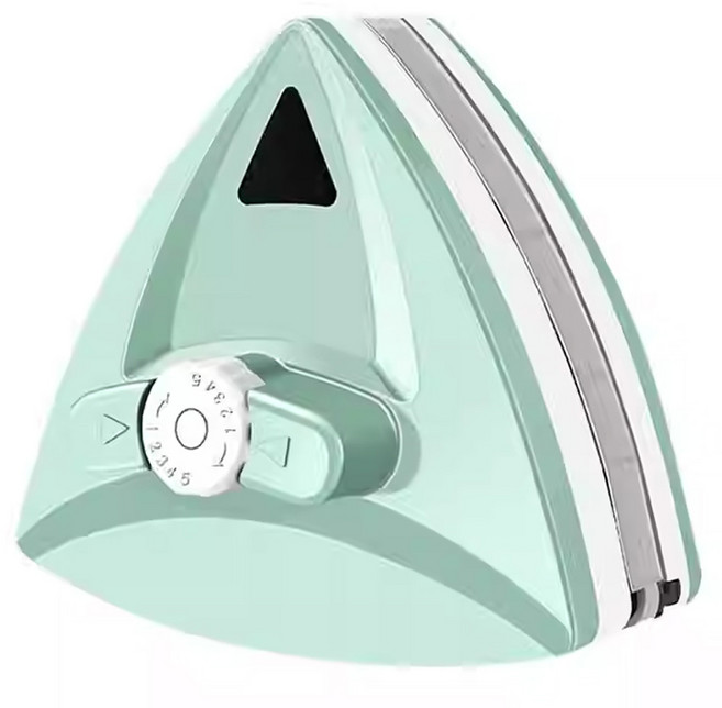 強磁雙面玻璃擦窗器, 果綠色, 1個