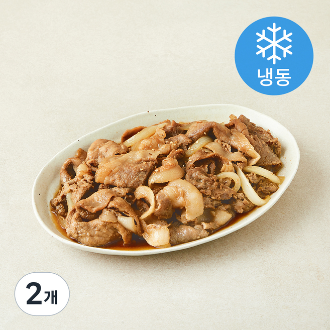 사조프레시미트 국내산 돈후지 양념육 간장 불고기 (냉동), 600g, 2개