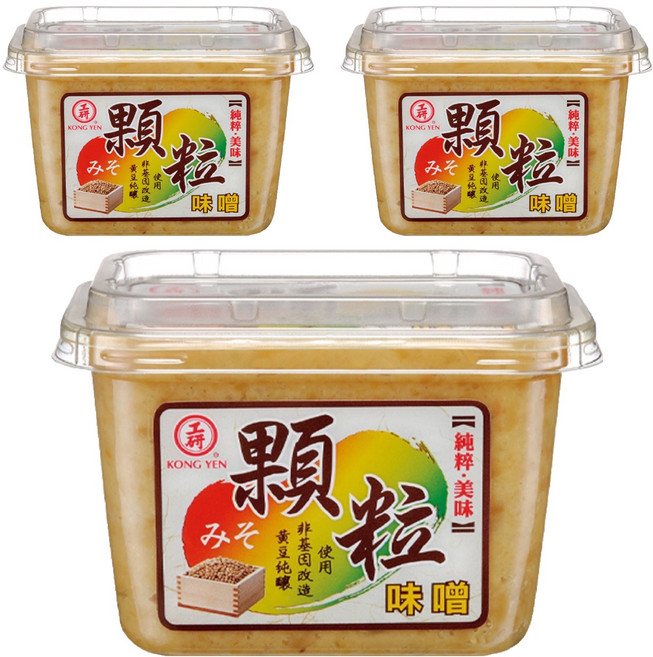 KONG YEN 工研 顆粒味噌, 500g, 3盒
