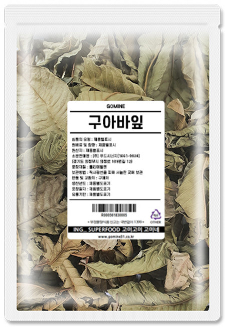 고미네 국산 구아바잎 차, 60g, 1개입, 1개
