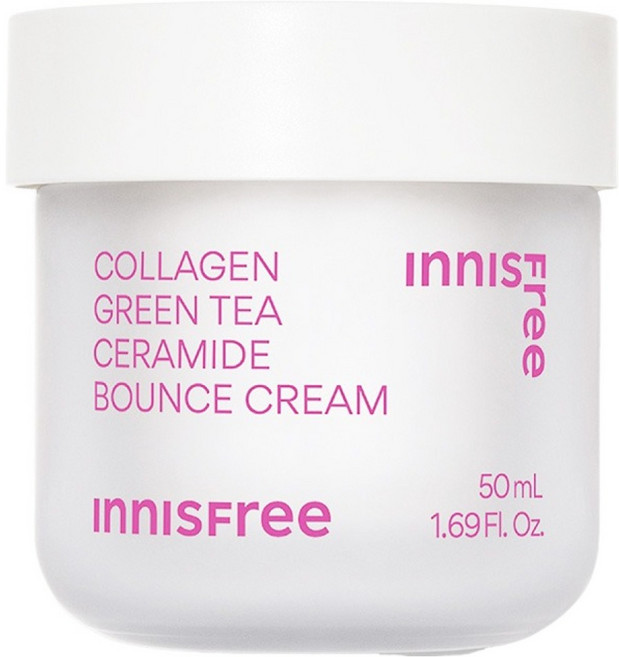 INNISFREE 台灣公司貨 膠原胜肽緊緻澎澎霜, 50ml, 1罐