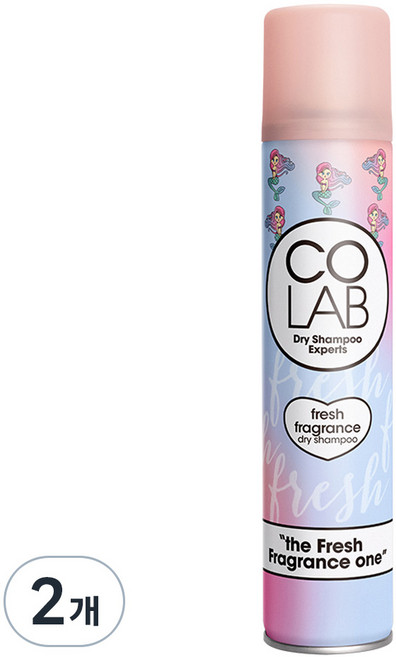 코랩 퍼퓸 드라이샴푸 프레쉬, 2개, 200ml
