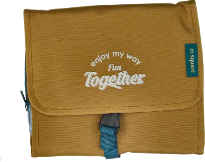 m square 三折洗漱包 大容量 全面升級配色