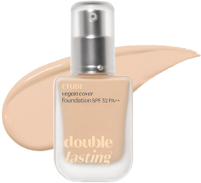 에뛰드 더블 래스팅 비건 커버 파운데이션 30g, 1개, 21N1 뉴트럴 베이지