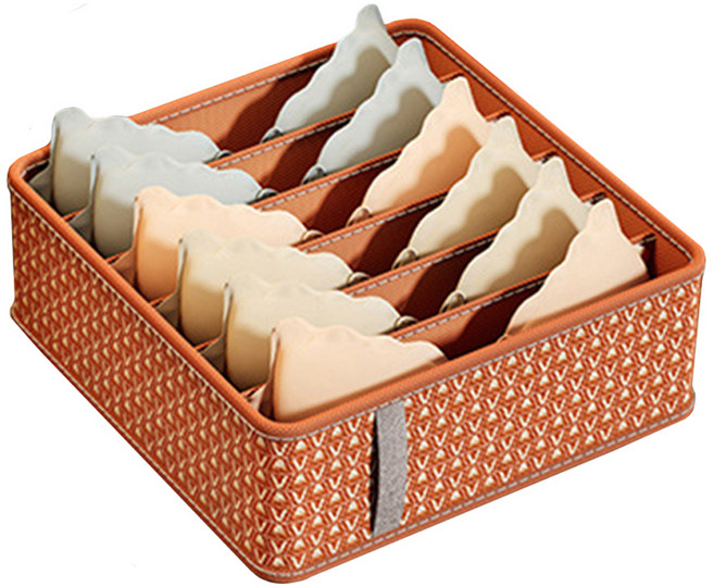 조이베리 다용도 서랍형 속옷 브라 칸막이 정리함, 와인레드, 1개