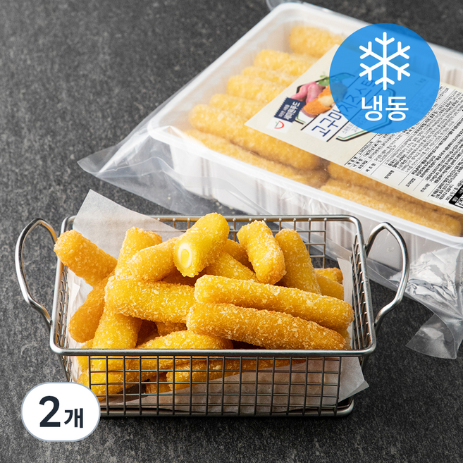세미원 고구마치즈스틱 (냉동), 1kg, 2개