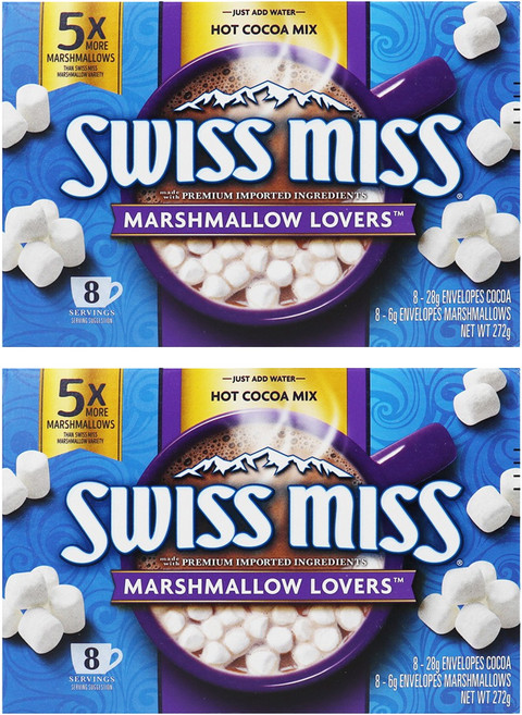 스위스미스 머쉬멜로 러버 코코아믹스 28g x 8p + 마시멜로 6g x 8p 세트, 2세트