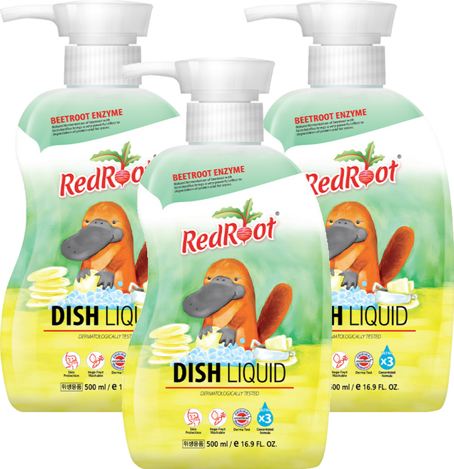 레드루트 주방세정제, 500ml, 3개