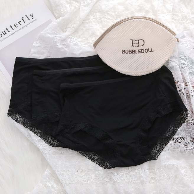 글램공감 해리 레이스 리오셀 팬티 3p + 세탁망 세트