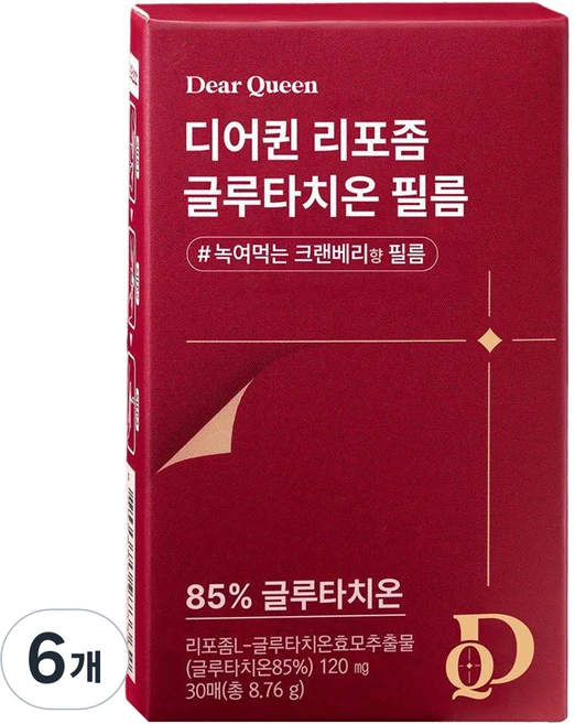 프롬바이오 디어퀸 리포좀 글루타치온 필름, 6개 - 쿠팡