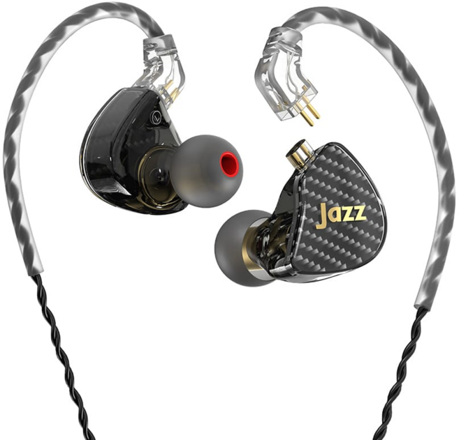 INTOPIC 廣鼎 聲匯入耳式監聽耳機, JAZZ-IEM-I100, 鐵灰色