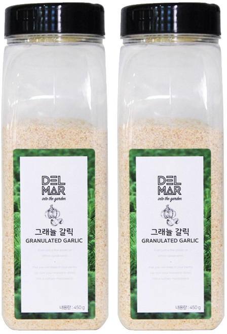 딜리셔스마켓 그레뉼레이티드 갈릭 향신료 대형, 480g, 2개