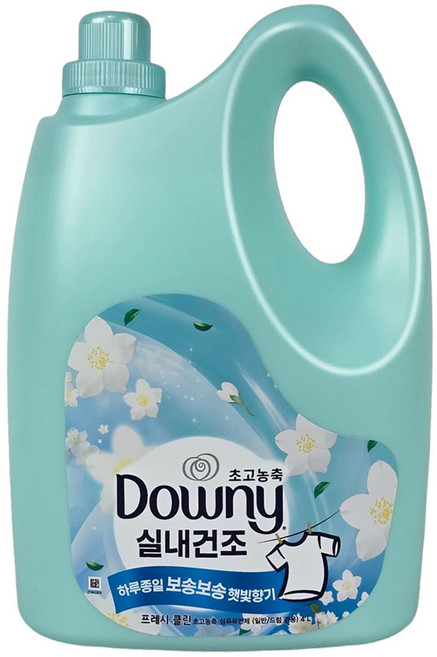 다우니 초고농축 실내건조 섬유유연제 프레시클린 본품, 4L, 1개